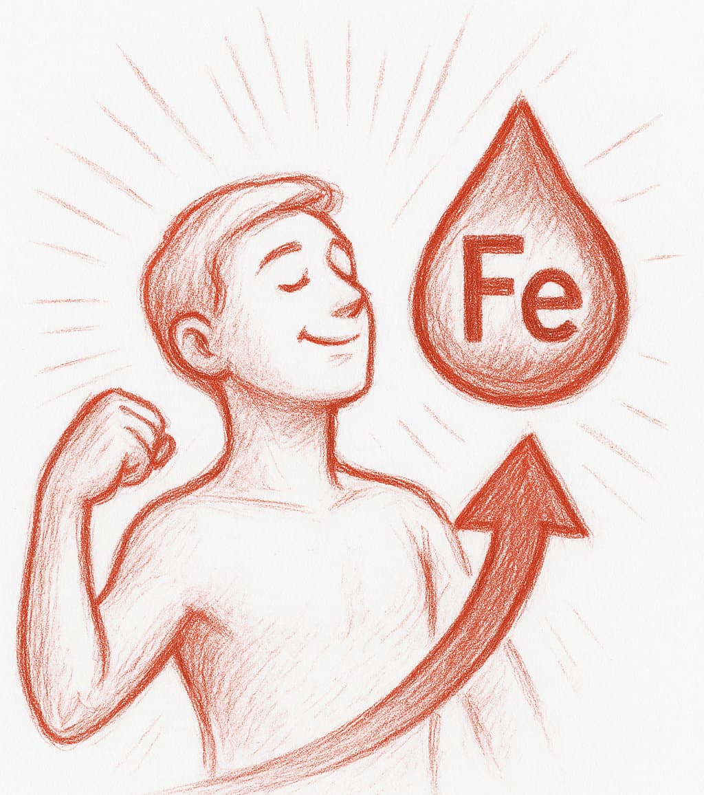 How can I monitor and boost my ferritin level?